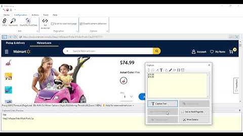 How to scrape Walmart product URLs to obtain product name, cost, Arrival Time and Shipping Details
