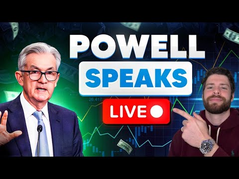 🔴WATCH LIVE: FED JEROME POWELL SPEECH 9:45AM! FOMC CHAIR SPEAKS BANKING