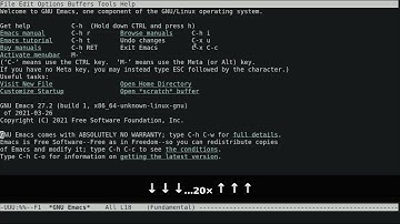 Emacs - Beginners Guide