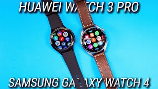Тест лучших смарт часов 2021 года! Сравнение Huawei Watch 3 Pro и Samsung Galaxy Watch 4