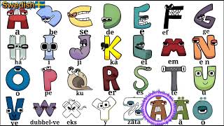 Alphabet Lore song different languages