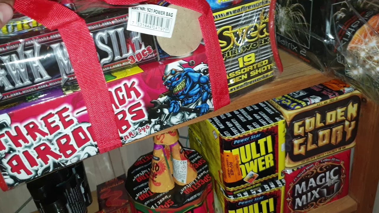 Mitt fyrverkeri 2019-2020