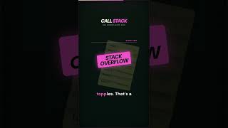 The Call Stack, Explained in 30secs #coding