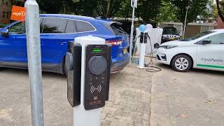 Laadpalen Turfmarkt - 24 nieuwe laadplekken voor een groener en gezonder Zwolle