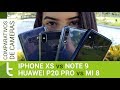 iPhone XS é o rei das câmeras contra Galaxy Note 9, Huawei P20 Pro e Xiaomi Mi 8