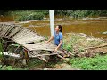 Sad day floodwaters have washed away bridges cabins and fish cages on the water