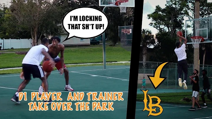 I Teamed Up With A D1 Hooper At The Park...
