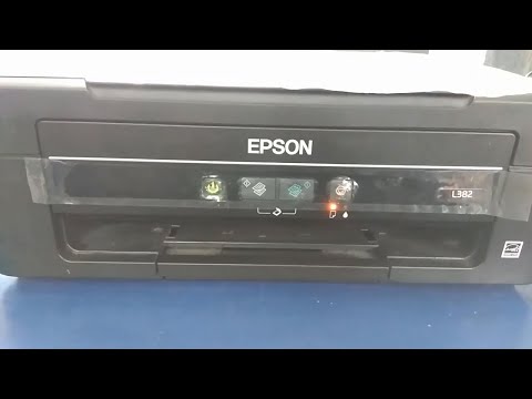 Epson l382 a printer's ink pad is at the end of its service life please contact epson support