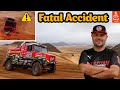 Fatal accident dakar ales loprais shot down an italian spectator