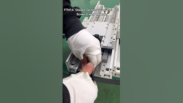 Factory Vlog - Double Spindle Rail Guide Ball Screw Linear Module