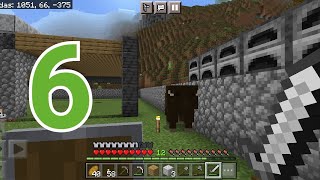 Qué cosa me atacó en la cueva solo Miren el video hasta el final / Minecraft #6