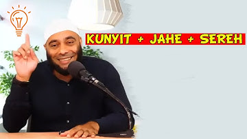 kunyit + jahe + sereh - dr Zaidul Akbar