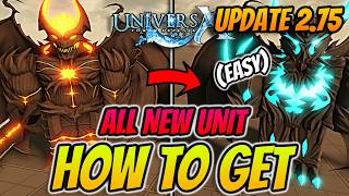 How To Get ALL *NEW* Units EASY IN Universal Tower Defense Update 2.75!
