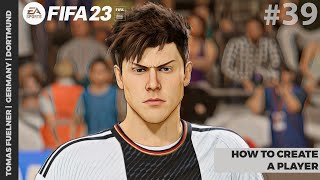 How To Create A Good Looking Player 39 | GERMAN [] FIFA 23