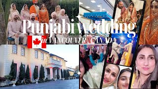 PUNJABI WEDDING in CANADA VLOG 2023 | Sangeet | Chooda | Maiya |Anand Karaj SIKH Wedding Gurudwara