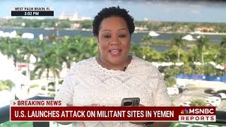 Trump orders strikes on Iran-backed Houthi rebels in Yemen!!