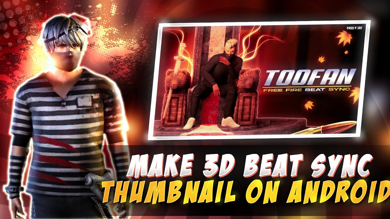 MAKE 3D BEAT SYNC THUMBNAIL ON ANDROID | BEAT SYNC THUMBNAIL KESE BANAYE