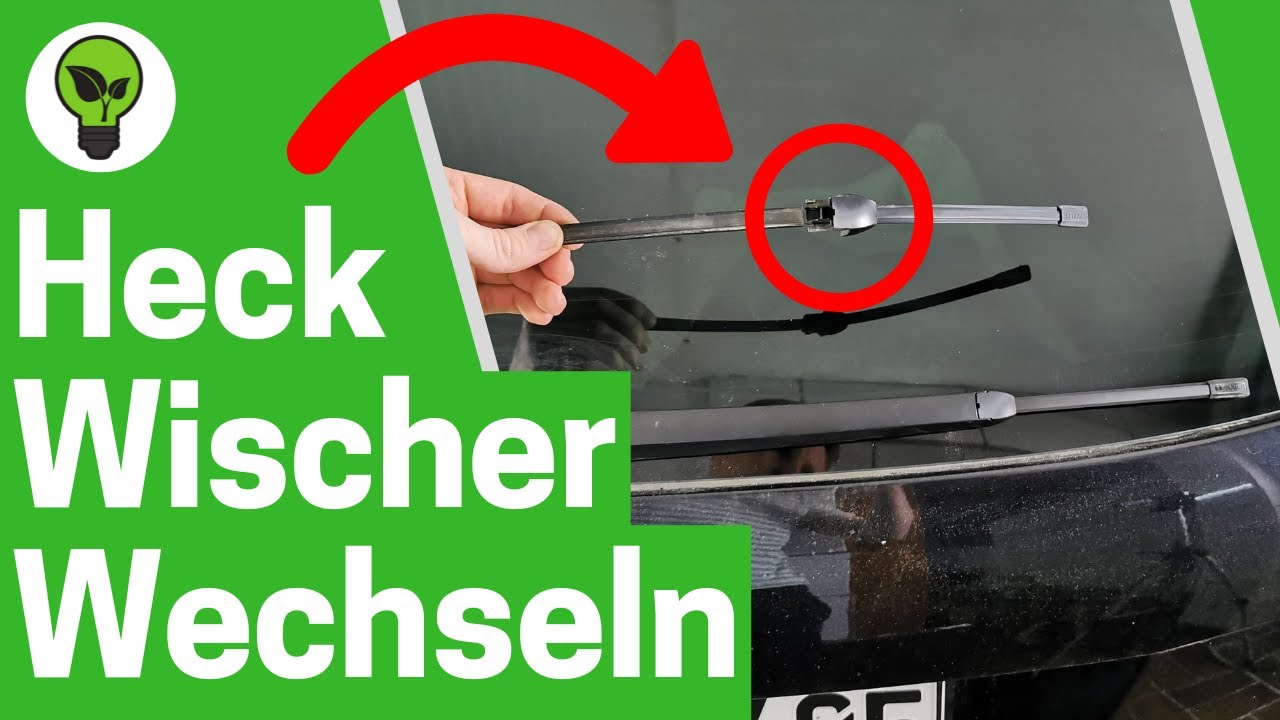 Heckscheibenwischer Wechseln ✓ TOP ANLEITUNG: Wie Bosch Aerotwin  Wischerblätter hinten Austauschen? 