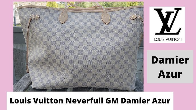 Louis Vuitton neverfull damier azur MM 2019 – My Girlfriend's