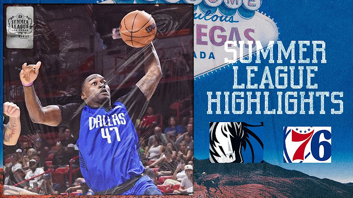 Dallas Mavericks Highlights vs. Philadelphia 76ers Summer League | July 16, 2025