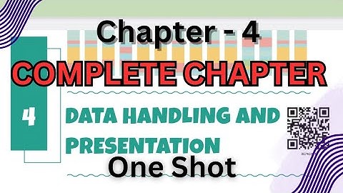 Data Handling and Presentation | One Shot Complete Chapter | Class 6 Math | Chapter 4 | #cbse