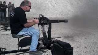 1000 round burst M134 Dillon Mini gun Resimi