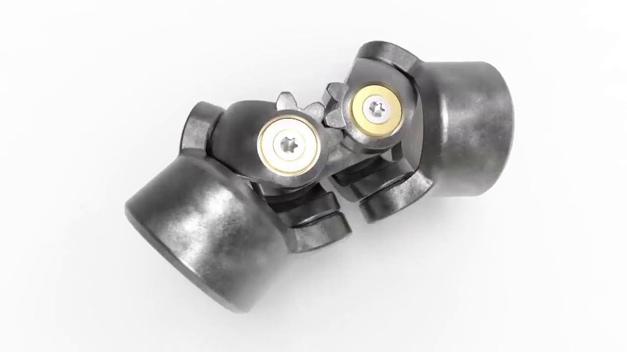 Constant Velocity Joint based on patent US 9,371,864. Tilt angle is 60