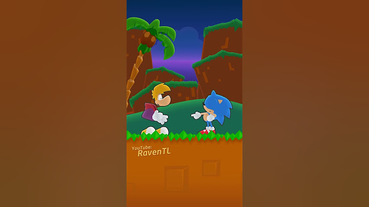 Sonic EXPOSED Yet Another Faker (Sonic & Rayman Meme)