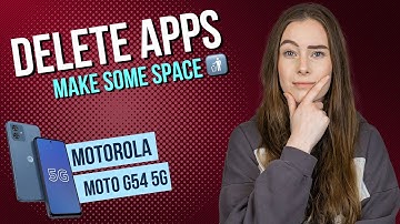 Motorola moto g54 5G - How to delete apps / How to uninstall apps • 📱 • 🔲 • 🚮 • Tutorial