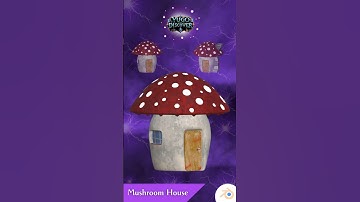 How to Create a Mushroom House in Blender #YugoTheDiscover #Gameplay #GameDev #UE5 #Blender