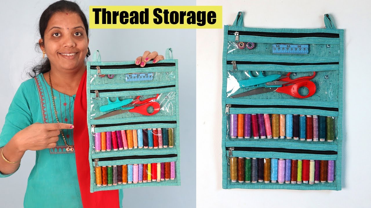 2 Most Useful Thread Storage Box Making that you have never seen yet ! DIY Thread  Box 