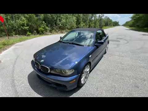 2004 BMW 330Ci ZHP Convertible VIN: WBABW53434PJ96285 for Sale