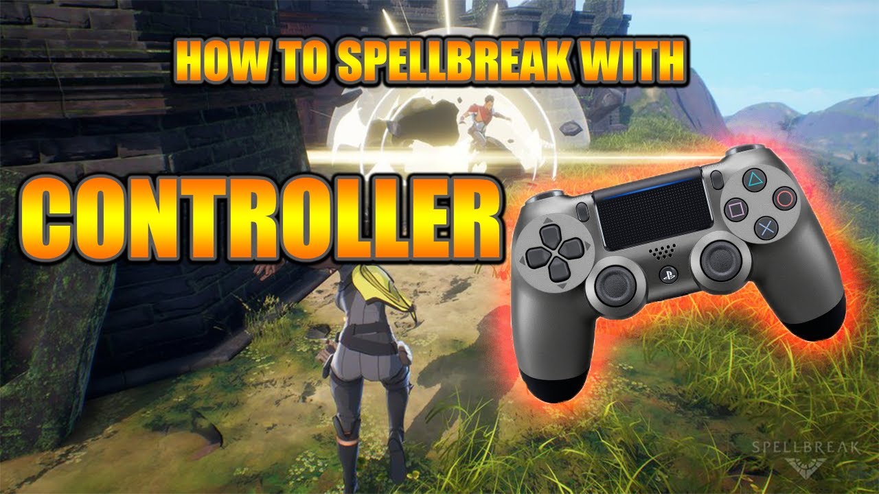 How To play Spellbreak On PC With PS4 Controller YouTube
