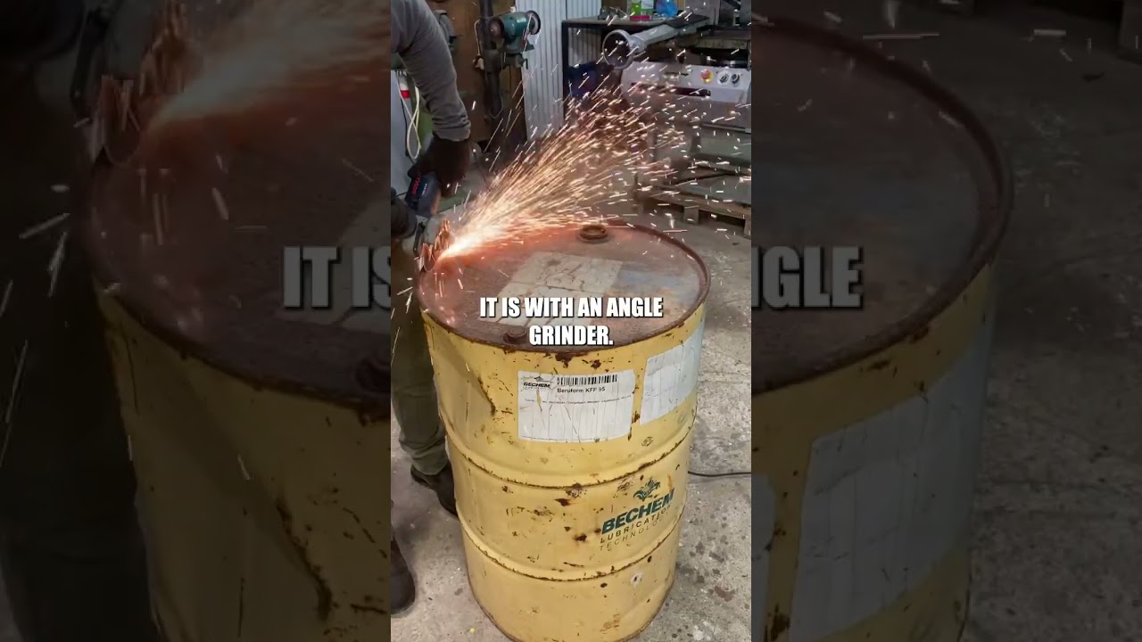 How to Open a Steel Drum