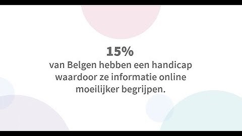 Digitale toegankelijkheid in België