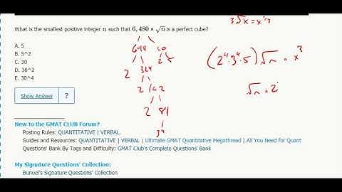 Div. 36- What is the smallest positive integer n such that 6,480∗√n is a perfect cube?