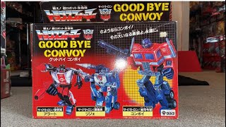 Transformers generation one vintage takara goodbye convoy unboxing. Takara rare G1 gift set mib box