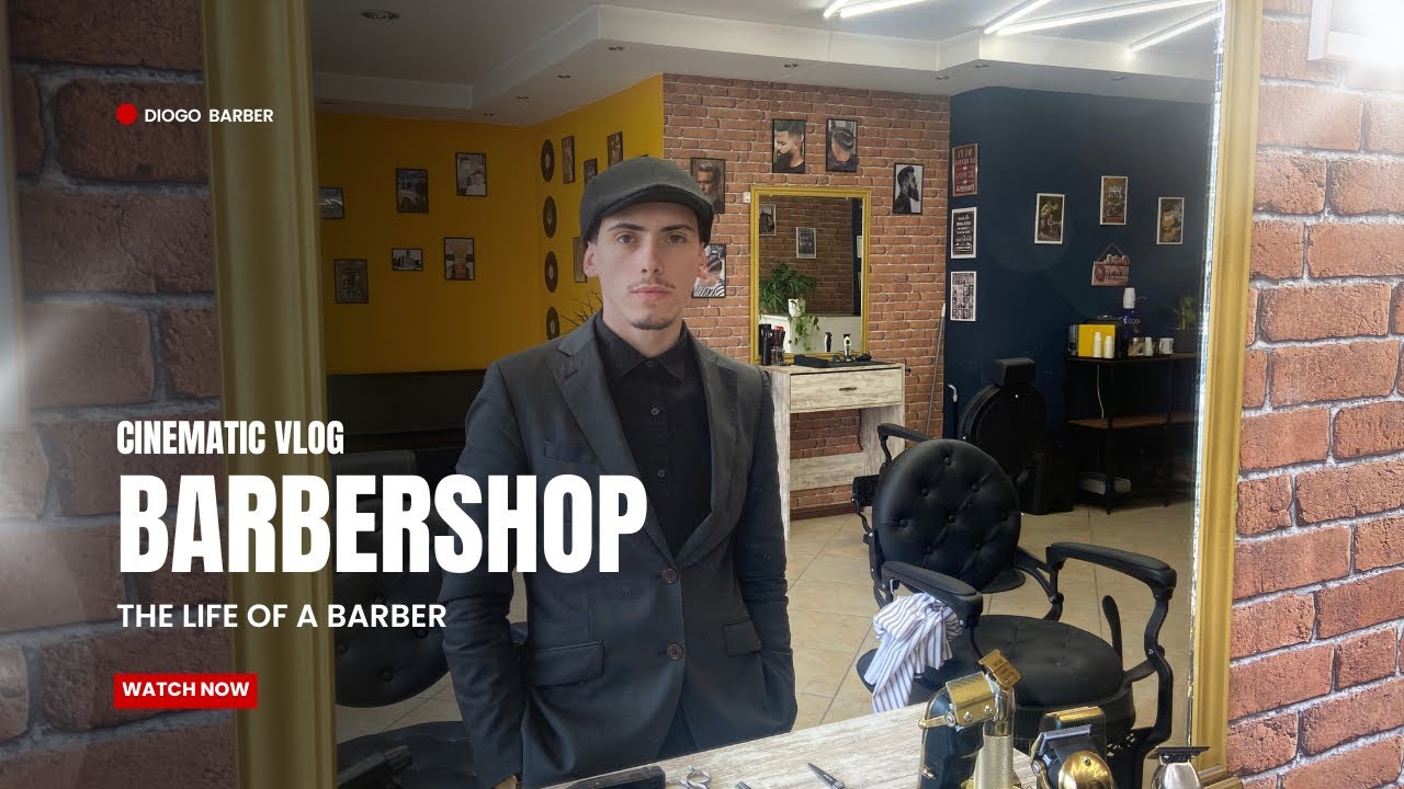 THE LIFE OF A BARBER | CINEMATIC VLOG - YouTube