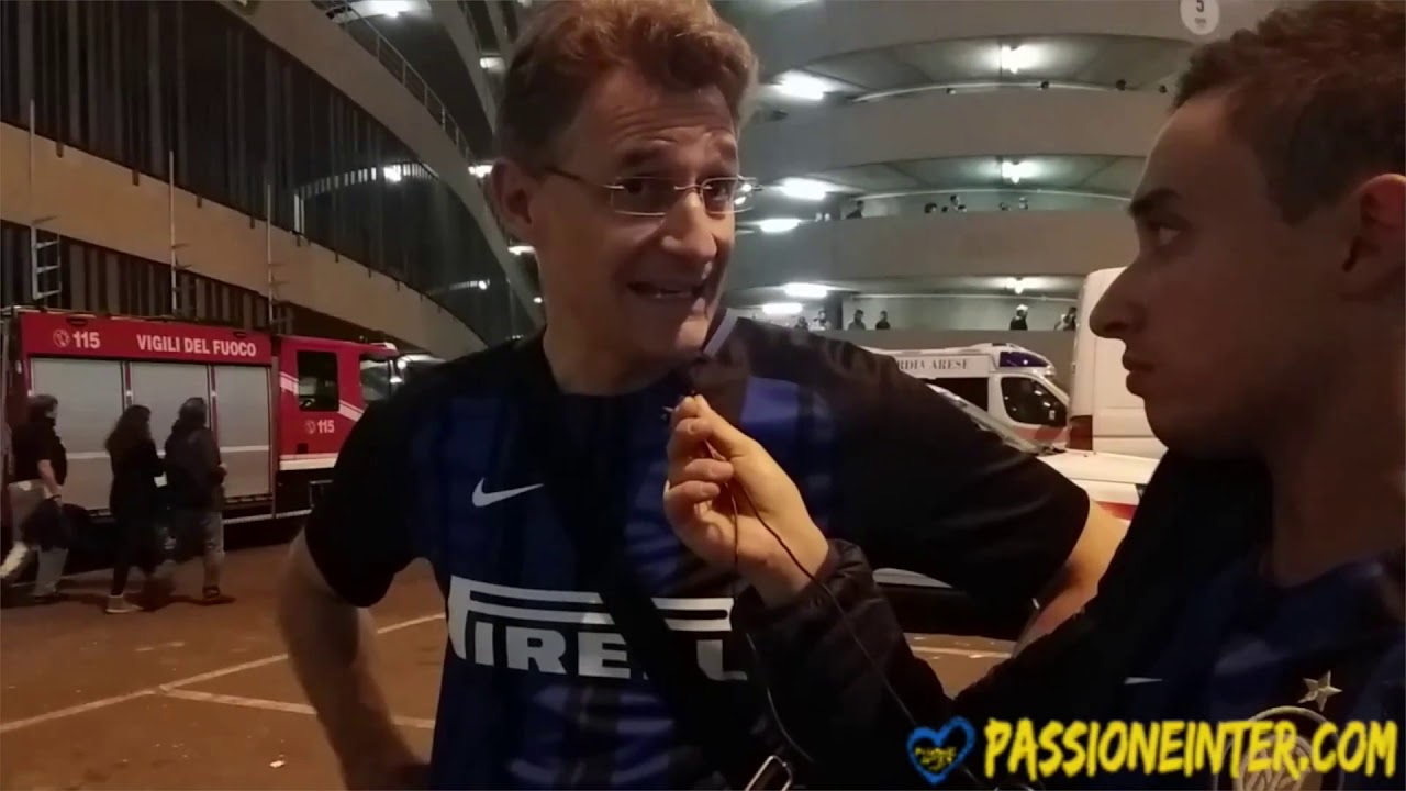 Inter-Milan 3-2: le reazioni dei tifosi dopo la tripletta di Icardi - YouTube