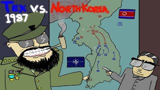 TEX vs. NORTH KOREA (1987)  WARGAME RED DRAGON