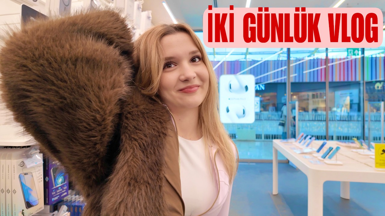 İki Günlük Vlog. Ecrin Su Çoban. Telefon Satın aldım. Ananeme Sürpriz. Karma'yı Arabesk Söylesem.