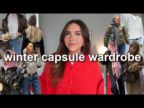 WINTER WARDROBE ESSENTIALS! ❄️ how to build the ULTIMATE capsule wardrobe for 2026 (outfit inspo)