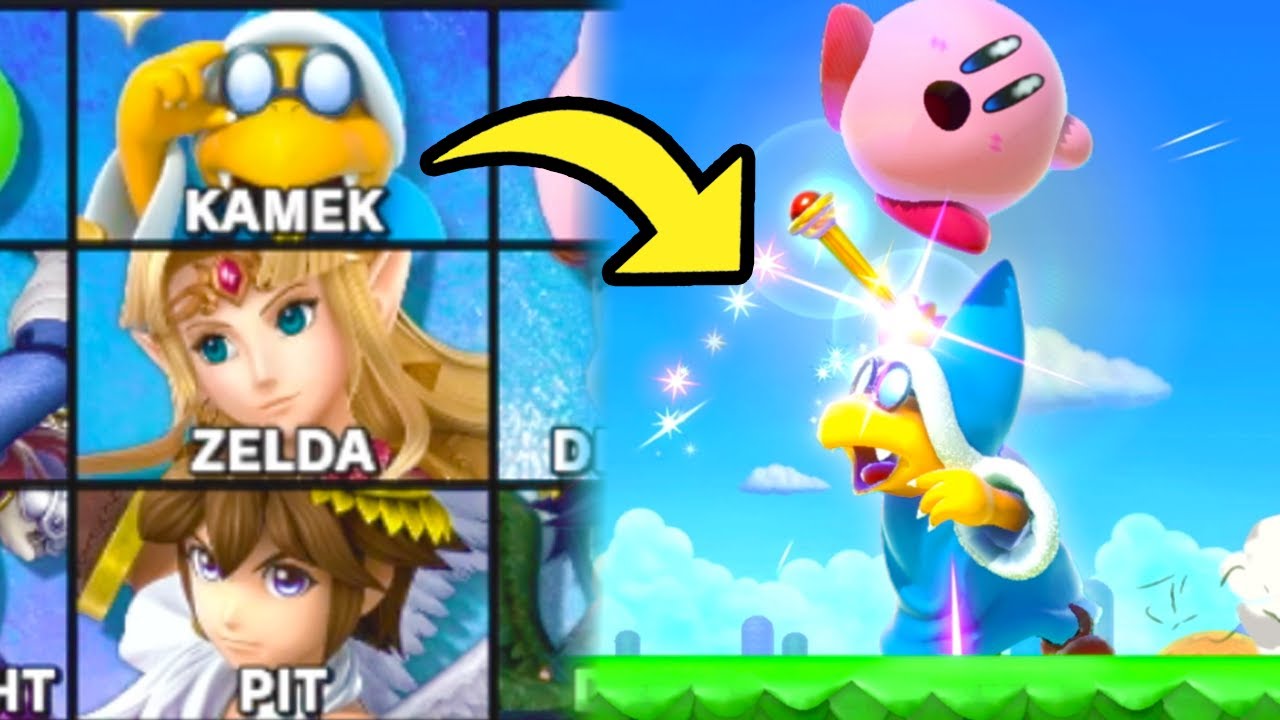 They Added Kamek to Smash Ultimate