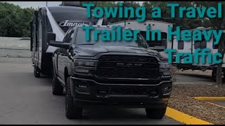 I Wish People Would Learn This!!! Tips for Towing a Travel Trailer in Heavy Interstate Traffic