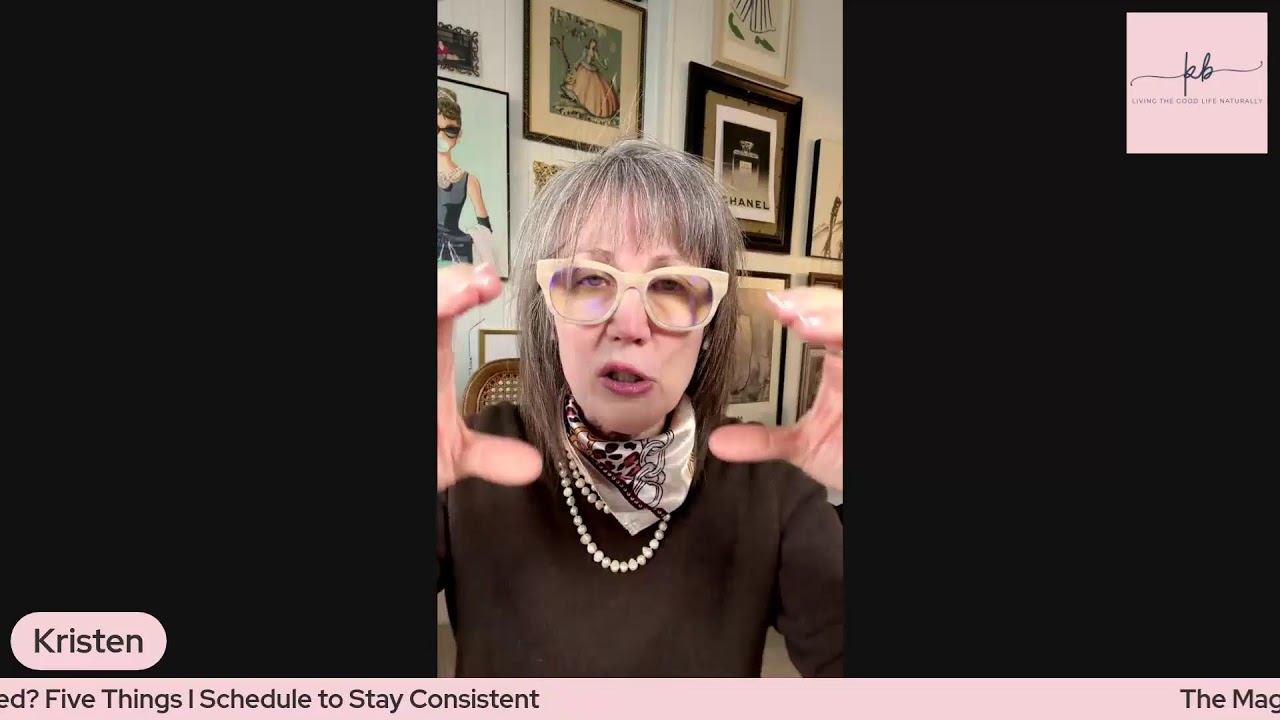 The Magnesium Moment: Feeling Overwhelmed? Five Things I Schedule to Stay Consistent