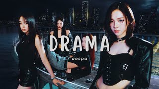 [BASS BOOSTED+EMPTY ARENA] aespa - DRAMA |kpoptifyy