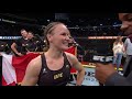 UFC 266: Валентина Шевченко - Слова после боя