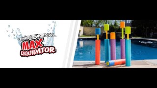 Max Liquidator Pool Noodle Foam Water Blaster screenshot 3