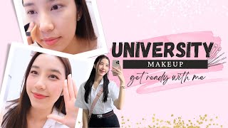 Get ready with me! แต่งหน้าไปมอง่ายๆกัน📚 | Mink Mink