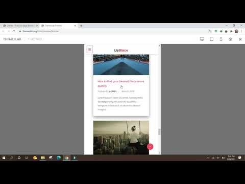 Listrace : Free one page Bootstrap HTML5 directory listing website template